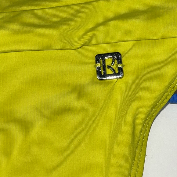 KORAL Swim Bikini Tie Bottoms Lime Yellow S - Picture 5 of 7